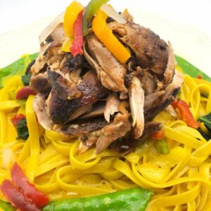 Jerk Chicken Fetuccine