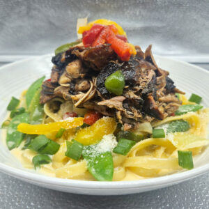 Rasta Pasta with Jerk Chicken